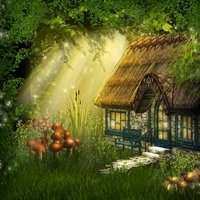 小桥流水头像_有意境的田园风格小桥流水人家头像