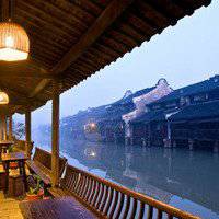 小桥流水头像_有意境的田园风格小桥流水人家头像