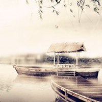 小桥流水头像_有意境的田园风格小桥流水人家头像