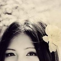 小清新带花头像女生_清新可爱女生戴花头像图片