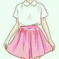 小裙子头像图片_美丽裙子女生头像