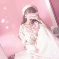 少女心头像真人粉色_粉红色可爱少女心女生头像