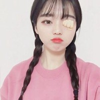 少女心头像真人粉色_粉红色可爱少女心女生头像