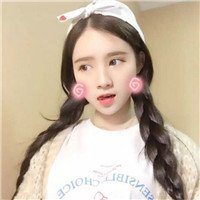 扎两个麻花辫头像_炸麻花辫可爱女生头像图片