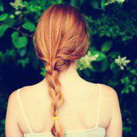 扎两个麻花辫头像_炸麻花辫可爱女生头像图片