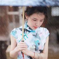 打油纸伞头像图片_复古有意境撑油纸伞美女头像