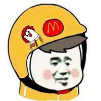 时髦外卖头像表情包_送外卖快递员头像图片