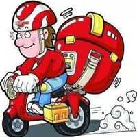 时髦外卖头像表情包_送外卖快递员头像图片