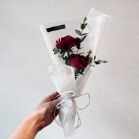 最好看的微信花束头像_包裹花束唯美清新头像大图