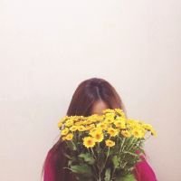 最好看的微信花束头像_包裹花束唯美清新头像大图