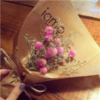 最好看的微信花束头像_包裹花束唯美清新头像大图