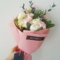 最好看的微信花束头像_包裹花束唯美清新头像大图