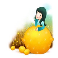 柠檬头像女生动漫图片_可爱柠檬女生头像大图