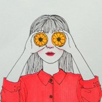 柠檬头像女生动漫图片_可爱柠檬女生头像大图