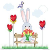 桃心头像卡通_卡通桃心爱心形状头像图片