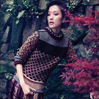 模特杜鹃头像图片