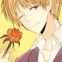 橙色头像男生动漫