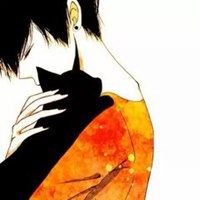 橙色头像男生动漫