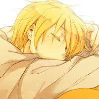 橙色头像男生动漫