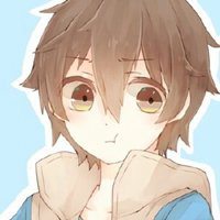 橙色头像男生动漫