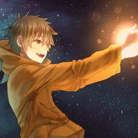 橙色头像男生动漫