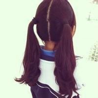 辫子头像女生背影_扎辫子可爱女生背影头像图片