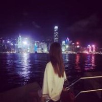 夜景头像女生图片_唯美夜幕下的女生头像