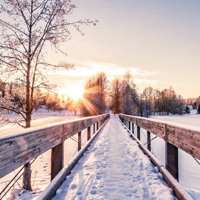 雪景头像图片_茫茫白雪雪景头像