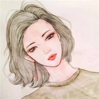 微信头像女生素描彩色