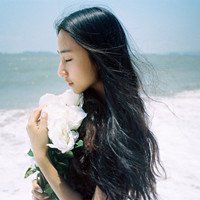 仰望天空头像女