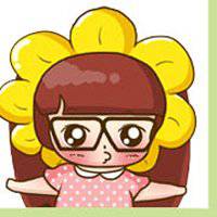 向日葵带头像女生头像