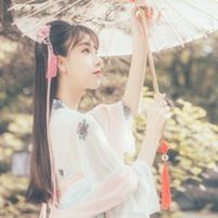 唯美古风头像女意境