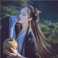 唯美古风头像女意境