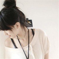 唯美意境头像女生侧面