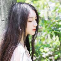 小清新女生马尾辫头像侧脸