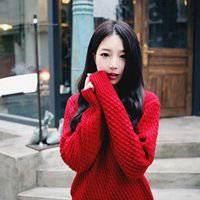 微信微笑头像女生