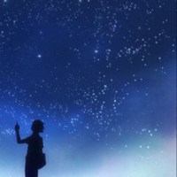 星空情侣头像梦幻