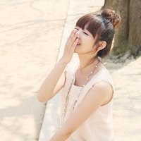治愈系女生头像笑容