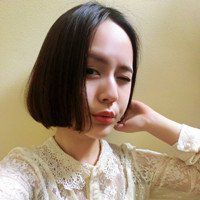 笑的开心的女生头像