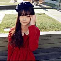 笑的灿烂的女生头像