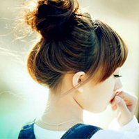 紫色头像女生真人唯美图片