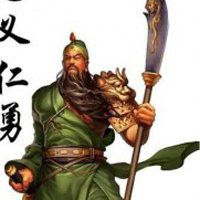 纹身关公头像图片