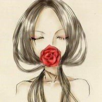 阳光爱笑开朗女生动漫头像