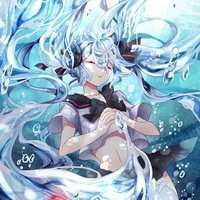 雪初音未来头像