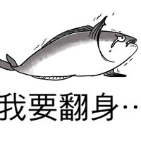 咸鱼文字头像高清图片 搞笑咸鱼翻身卡通头像