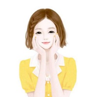 漫画韩国女孩头像漂亮可爱
