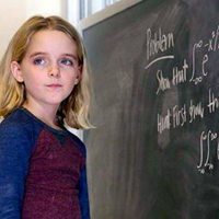 数学天才小女孩头像