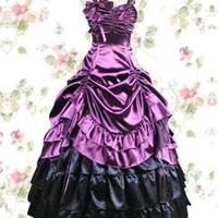 紫色洛丽塔裙子图片头像