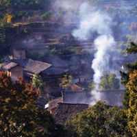 炊烟头像风景