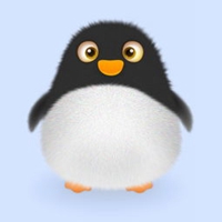 企鹅头像 真实南极企鹅可爱头像